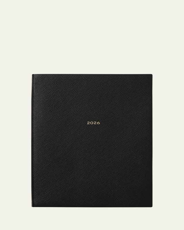 Portobello 2026 Weekly Vertical Agenda in Panama Leather